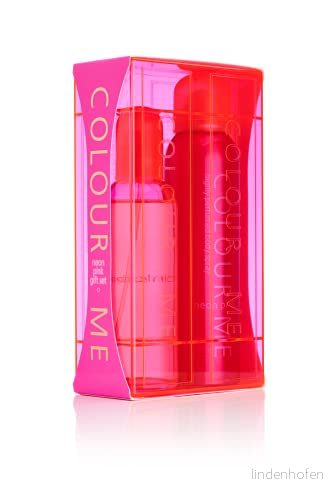 Colour Me Neon Pink Fragrance for Women Gift Set 100ml EDP/150ml Body Spray, by Milton Lloyd 25929204216