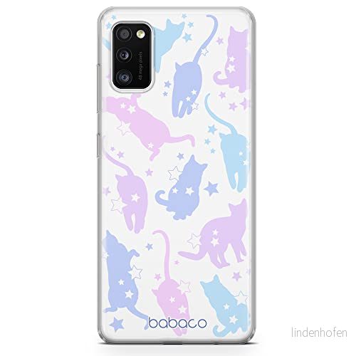 ERT GROUP mobiltelefonfodral för Samsung A41 originalt och officiellt licensierat Babaco mönster Cats 016 optimalt anpassad till formen på mobiltelefonen, fodral tillverkad av TPU plast 5905131098962