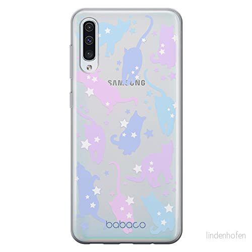 ERT GROUP mobiltelefonfodral för Samsung A50/ A50s/ A30s originalt och officiellt licensierat Babaco mönster Cats 016 optimalt anpassad till formen på mobiltelefonen, gedeeltelijk transparant 5905131103512