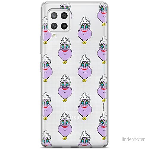 ERT GROUP mobiltelefonfodral för Samsung A42 5G originalt och officiellt licensierat Disney mönster Ursula 003 optimalt anpassad till formen på mobiltelefonen, gedeeltelijk transparant 5903040244227