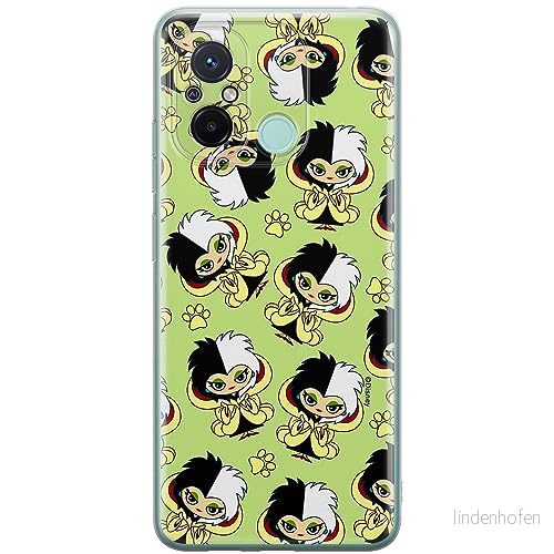ERT GROUP mobiltelefonfodral för Xiaomi REDMI 12C/ 11A originalt och officiellt licensierat Disney mönster Cruella 007 anpassad till formen på mobiltelefonen, fodral tillverkad av TPU plast 5905511851606