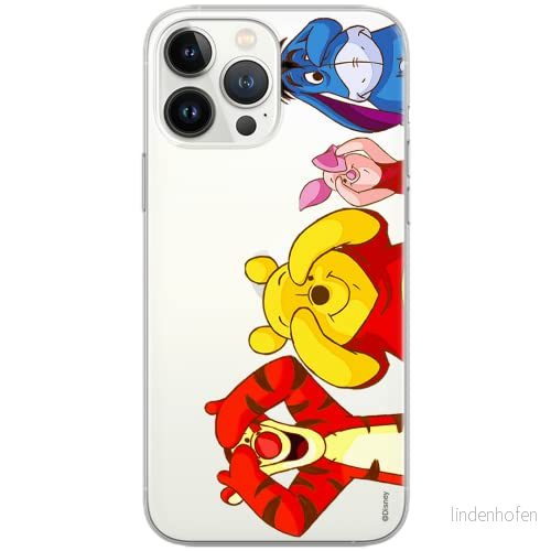 ERT GROUP mobiltelefonfodral för Xiaomi REDMI NOTE 9T originalt och officiellt licensierat Disney mönster Winnie the Pooh and friends 036, gedeeltelijk transparant 5904805652295