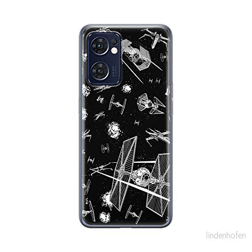 ERT GROUP mobiltelefonfodral för Oppo RENO 7 5G originalt och officiellt licensierat Star Wars mönster 038 optimalt anpassad till formen på mobiltelefonen, fodral tillverkad av TPU plast 5905511311551