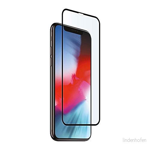 aiino italienska ideas Full Screen RockGlass Skyddsfilm för iPhone 11 PRO Max/XS Max härdat glas med RockApplicator, Svart 8054619887851