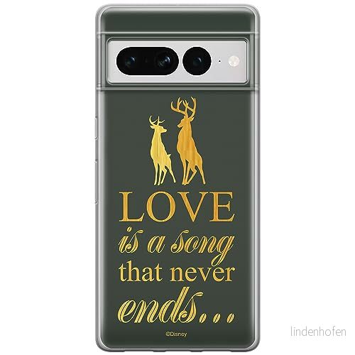 ERT GROUP mobiltelefonfodral för Google PIXEL 7 PRO originalt och officiellt licensierat Disney mönster Bambi 010 optimalt anpassad till formen på mobiltelefonen, fodral tillverkad av TPU plast 5905795178505