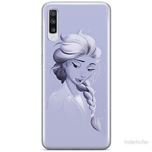 ERT GROUP mobiltelefonfodral för Samsung A70 originalt och officiellt licensierat Disney mönster Elsa 013 optimalt anpassad till formen på mobiltelefonen, fodral tillverkad av TPU plast 5903537022772