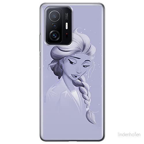ERT GROUP mobiltelefonfodral för Xiaomi 11T 5G / PRO originalt och officiellt licensierat Disney mönster Elsa 013 optimalt anpassad till formen på mobiltelefonen, fodral tillverkad av TPU plast 5904805552304