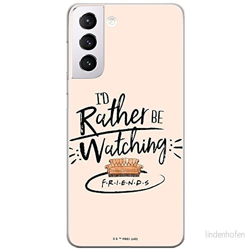 ERT GROUP mobiltelefonfodral för Samsung S21 originalt och officiellt licensierat Friends mönster 012 optimalt anpassad till formen på mobiltelefonen, fodral tillverkad av TPU plast 5903932273762