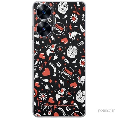 ERT GROUP mobiltelefonfodral för Realme C55 originalt och officiellt licensierat Looney Tunes mönster 027 anpassad till formen på mobiltelefonen, fodral tillverkad av TPU plast 5905795132910
