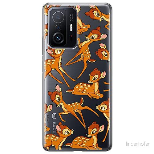 ERT GROUP mobiltelefonfodral för Xiaomi 11T 5G / PRO originalt och officiellt licensierat Disney mönster Bambi 017 optimalt anpassad till formen på mobiltelefonen, gedeeltelijk transparant 5905131799753