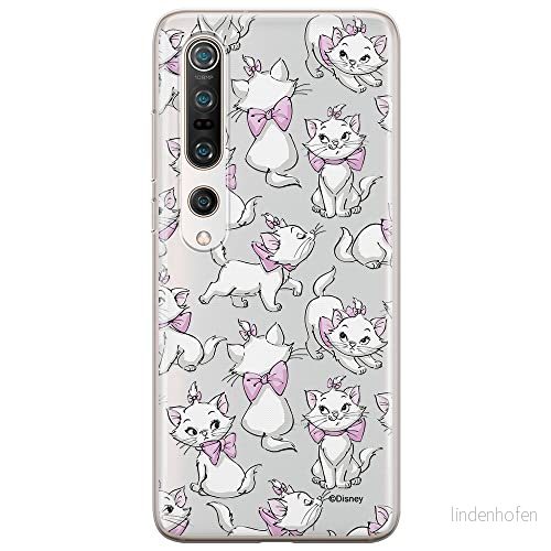 ERT GROUP mobiltelefonfodral för Xiaomi MI 10 / PRO originalt och officiellt licensierat Disney mönster Marie 003 optimalt anpassad till formen på mobiltelefonen, gedeeltelijk transparant 5903537167572
