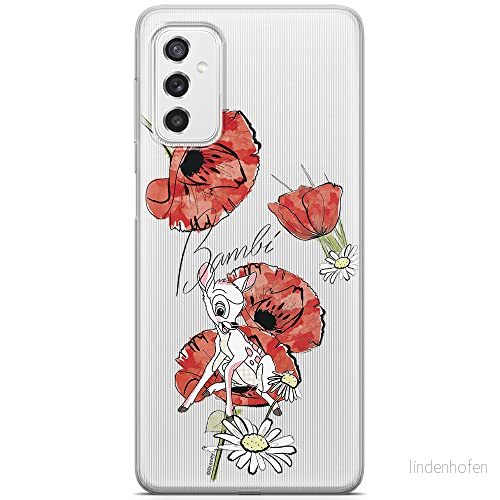 ERT GROUP mobiltelefonfodral för Samsung M52 5G originalt och officiellt licensierat Disney mönster Bambi 002 optimalt anpassad till formen på mobiltelefonen, gedeeltelijk transparant 5904805494802