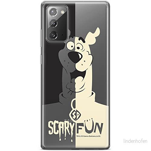 ERT GROUP mobiltelefonfodral för Samsung GALAXY NOTE 20 originalt och officiellt licensierat Scooby Doo mönster 008 optimalt anpassad till formen på mobiltelefonen, gedeeltelijk transparant 5903040460139