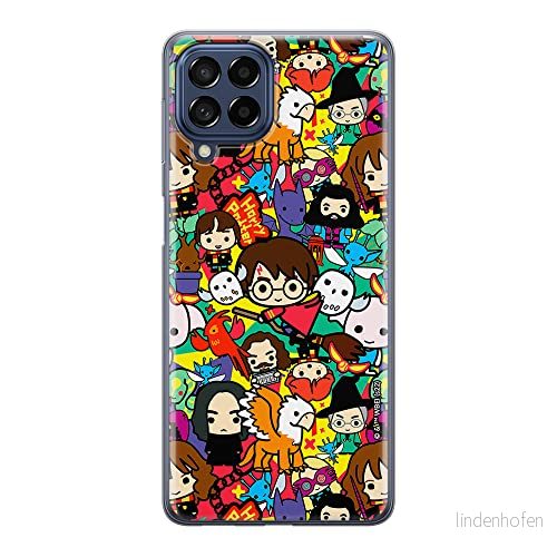 ERT GROUP mobiltelefonfodral för Samsung M53 5G originalt och officiellt licensierat Harry Potter mönster 247 optimalt anpassad till formen på mobiltelefonen, fodral tillverkad av TPU plast 5905511392635