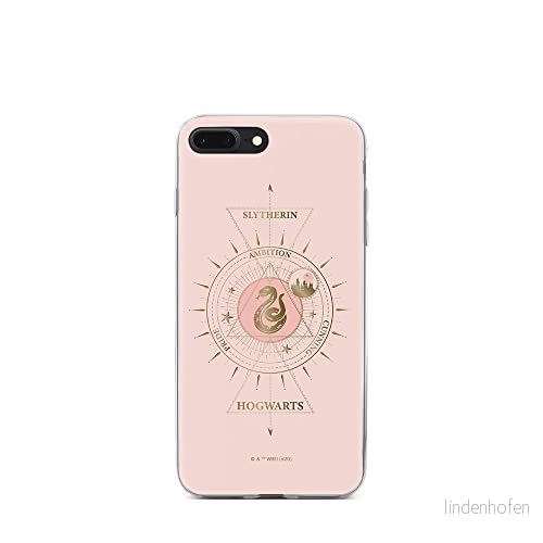 ERT GROUP mobiltelefonfodral för Apple Iphone 7 PLUS/ 8 PLUS originalt och officiellt licensierat Harry Potter mönster 009 Vit anpassad till formen på mobiltelefonen, fodral tillverkad av TPU plast 5903932111057