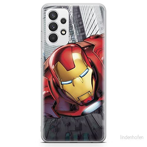 ERT GROUP mobiltelefonfodral för Samsung A32 4G LTE originalt och officiellt licensierat Marvel mönster Iron Man 008 optimalt anpassad till formen på mobiltelefonen, fodral tillverkad av TPU plast 5903040470107