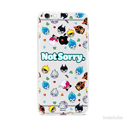 ERT GROUP mobiltelefonfodral för Iphone 6 PLUS originalt och officiellt licensierat Disney mönster Villains 005 optimalt anpassad till formen på mobiltelefonen, gedeeltelijk transparant 5905131381002