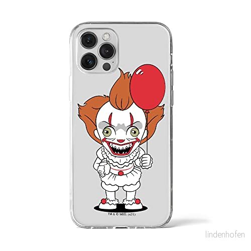 ERT GROUP mobiltelefonfodral för Iphone 12 PRO MAX originalt och officiellt licensierat Horror mönster It 006 optimalt anpassad till formen på mobiltelefonen, gedeeltelijk transparant 5905131957047