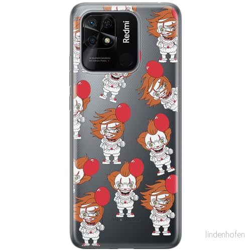 ERT GROUP mobiltelefonfodral för Xiaomi REDMI 10C originalt och officiellt licensierat Horror mönster It 007 optimalt anpassad till formen på mobiltelefonen, gedeeltelijk transparant 5905511552572