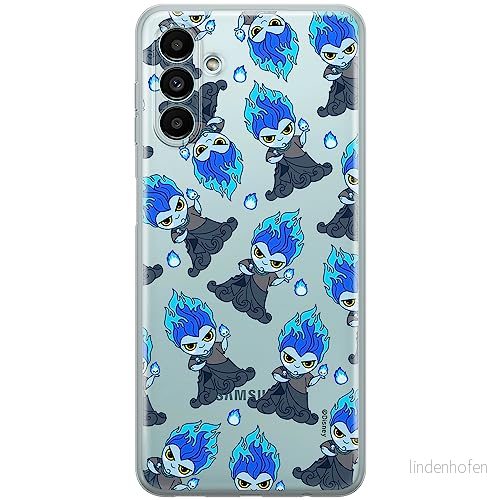 ERT GROUP mobiltelefonfodral för Samsung A13 5G/A04S originalt och officiellt licensierat Disney mönster Hades 002 optimalt anpassad till formen på mobiltelefonen, gedeeltelijk transparant 5905131420978