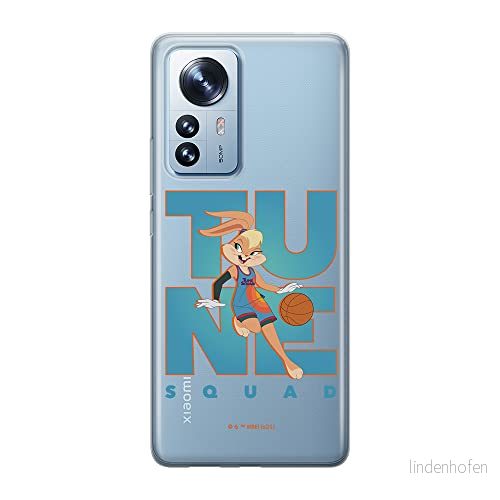 ERT GROUP mobiltelefonfodral för Xiaomi 12 / 12X originalt och officiellt licensierat Looney Tunes mönster Space Jam 007 optimalt anpassad till formen på mobiltelefonen, gedeeltelijk transparant 5905511494179