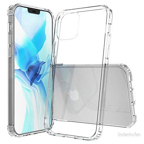 fodral för iPhone 12 Pro Max Soft TPU stötfångare hybrid klar 6,7 tum 788823115629