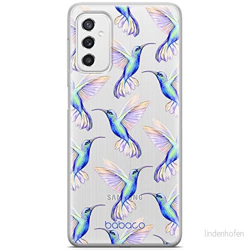 ERT GROUP mobiltelefonfodral för Samsung M52 5G originalt och officiellt licensierat Babaco mönster Hummingbird 002 optimalt anpassad till formen på mobiltelefonen, gedeeltelijk transparant 5904805488535