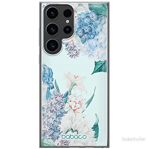 ERT GROUP mobiltelefonfodral för Samsung S23 ULTRA originalt och officiellt licensierat Babaco mönster Flowers 027 optimalt anpassad till formen på mobiltelefonen, fodral tillverkad av TPU plast 5905511472177
