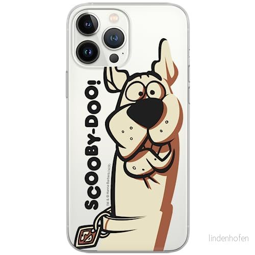 ERT GROUP mobiltelefonfodral för Iphone 13 PRO originalt och officiellt licensierat Scooby Doo mönster 009 Vit optimalt anpassad till formen på mobiltelefonen, gedeeltelijk transparant 5903932877915
