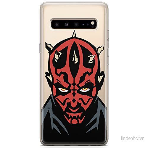 ERT GROUP Mobiltelefonskal för Samsung S10 5G original och officiellt licensierad Star Wars mönster Darth Maul 004 anpassad till mobiltelefonens form, delvis transparent 5904805502460
