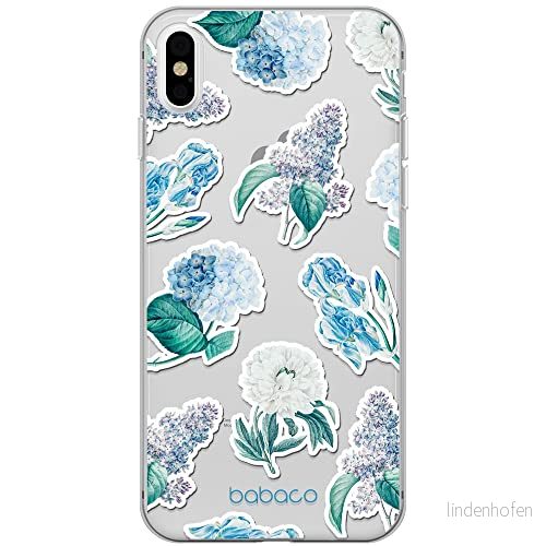 ERT GROUP mobiltelefonfodral för Iphone XS Max originalt och officiellt licensierat Babaco mönster Flowers 029 optimalt anpassad till formen på mobiltelefonen, gedeeltelijk transparant 5905131273031
