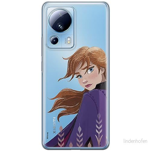 ERT GROUP mobiltelefonfodral för Xiaomi 13 LITE/CIVI 2 originalt och officiellt licensierat Disney mönster Anna 002 optimalt anpassad till formen på mobiltelefonen, gedeeltelijk transparant 5905511915759