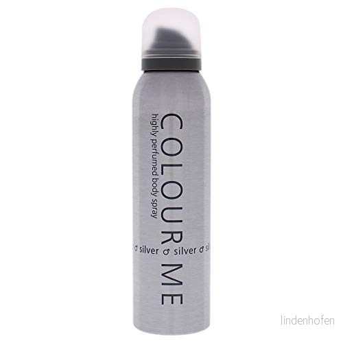 Colour Me Silver Fragrance for Men 150ml Body Spray, by Milton Lloyd 25929123715