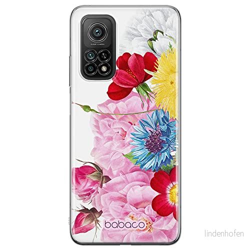 ERT GROUP mobiltelefonfodral för Huawei P30 originalt och officiellt licensierat Babaco mönster Flowers 056 Vit optimalt anpassad till formen på mobiltelefonen, fodral tillverkad av TPU plast 5905131358301