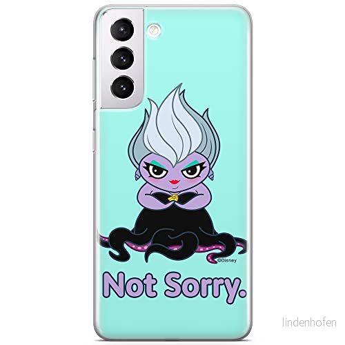ERT GROUP mobiltelefonfodral för Samsung S21 PLUS originalt och officiellt licensierat Disney mönster Ursula 004 optimalt anpassad till formen på mobiltelefonen, fodral tillverkad av TPU plast 5905131458810