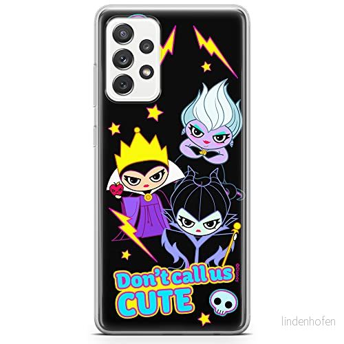 ERT GROUP mobiltelefonfodral för Samsung A52 5G / LTE 4G A52S originalt och officiellt licensierat Disney mönster Villains 003, fodral tillverkad av TPU plast 5905131375025