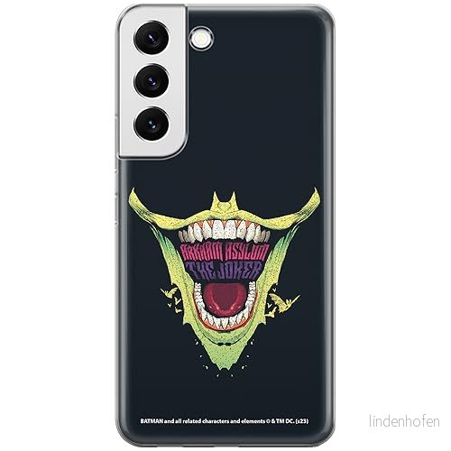 ERT GROUP mobiltelefonfodral för Samsung S22 PLUS originalt och officiellt licensierat DC mönster Joker 031 optimalt anpassad till formen på mobiltelefonen, fodral tillverkad av TPU plast 5905795055301