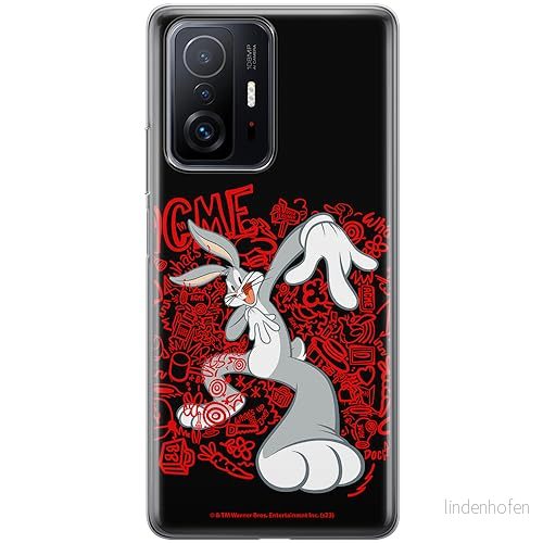 ERT GROUP mobiltelefonfodral för Xiaomi 11T 5G / PRO originalt och officiellt licensierat Looney Tunes mönster Bugs 018 anpassad till formen på mobiltelefonen, fodral tillverkad av TPU plast 5905795082000