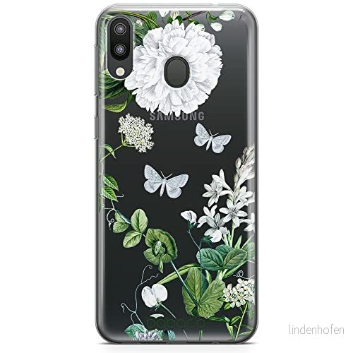 ERT GROUP mobiltelefonfodral för Samsung M20 originalt och officiellt licensierat Babaco mönster Flowers 030 optimalt anpassad till formen på mobiltelefonen, gedeeltelijk transparant 5905131278296