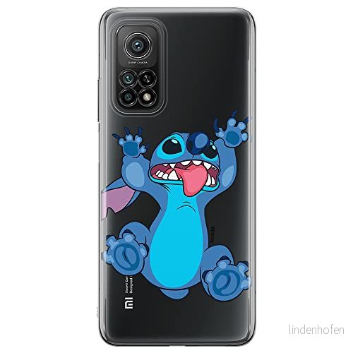 ERT GROUP mobiltelefonfodral för Xiaomi REDMI NOTE 9T originalt och officiellt licensierat Disney mönster Stitch 020 optimalt anpassad till formen på mobiltelefonen, gedeeltelijk transparant 5905131238658