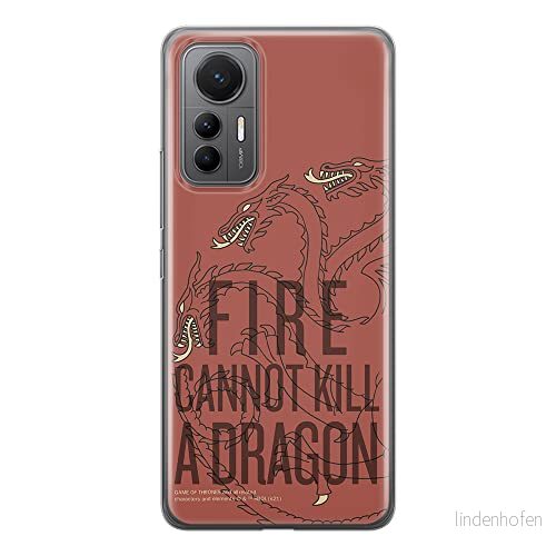 ERT GROUP mobiltelefonfodral för Xiaomi 12 LITE originalt och officiellt licensierat Game of Thrones mönster 015 optimalt anpassad till formen på mobiltelefonen, fodral tillverkad av TPU plast 5905511499174
