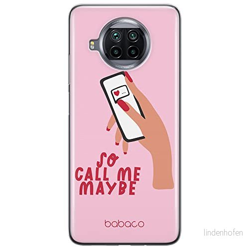 ERT GROUP mobiltelefonfodral för Xiaomi REDMI NOTE 9T originalt och officiellt licensierat Babaco mönster Call me maybe 001 anpassad till formen på mobiltelefonen, fodral tillverkad av TPU plast 5904805653476