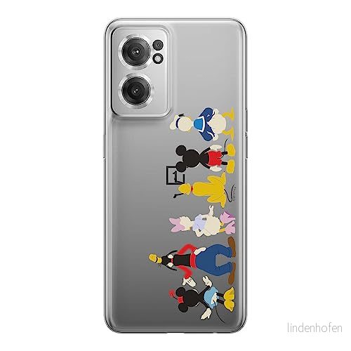ERT GROUP mobiltelefonfodral för Oneplus NORD CE 2 originalt och officiellt licensierat Disney mönster Mickey & Friends 001 optimalt anpassad till formen på mobiltelefonen, gedeeltelijk transparant 5905511299521