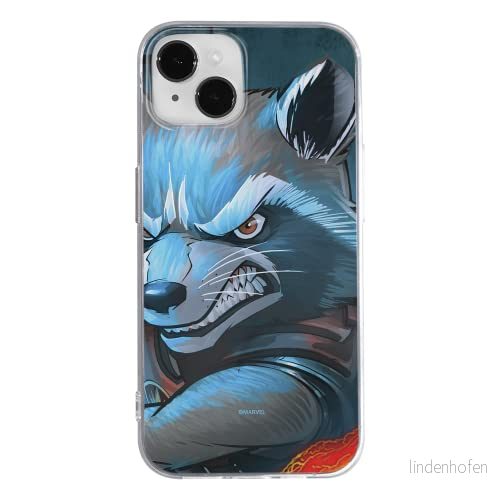 ERT GROUP mobiltelefonfodral för Apple Iphone 14 originalt och officiellt licensierat Marvel mönster Rocket 005 optimalt anpassad till formen på mobiltelefonen, fodral tillverkad av TPU plast 5905131890719