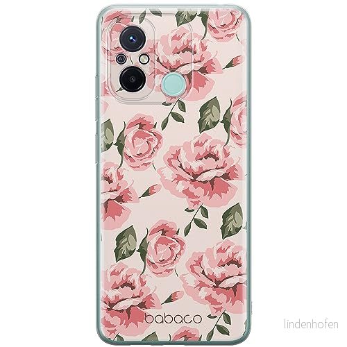 ERT GROUP mobiltelefonfodral för Xiaomi REDMI 12C/ 11A originalt och officiellt licensierat Babaco mönster Flowers 013 anpassad till formen på mobiltelefonen, fodral tillverkad av TPU plast 5905511844646