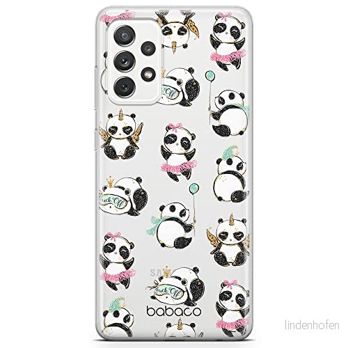 ERT GROUP mobiltelefonfodral för Samsung A72 5G originalt och officiellt licensierat Babaco mönster Panda 008 optimalt anpassad till formen på mobiltelefonen, gedeeltelijk transparant 5904805415173