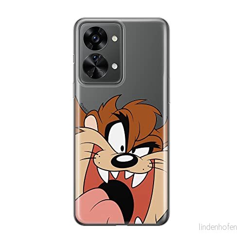 ERT GROUP mobiltelefonfodral för Oneplus NORD 2T 5G originalt och officiellt licensierat Looney Tunes mönster Tasmanian 001 optimalt anpassad till formen på mobiltelefonen, gedeeltelijk transparant 5905511226268