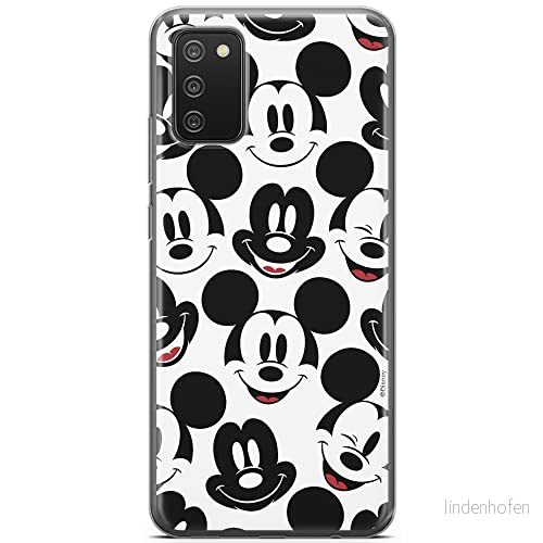 ERT GROUP mobiltelefonfodral för Samsung A02S originalt och officiellt licensierat Disney mönster Mickey 018 optimalt anpassad till formen på mobiltelefonen, fodral tillverkad av TPU plast 5903040224281