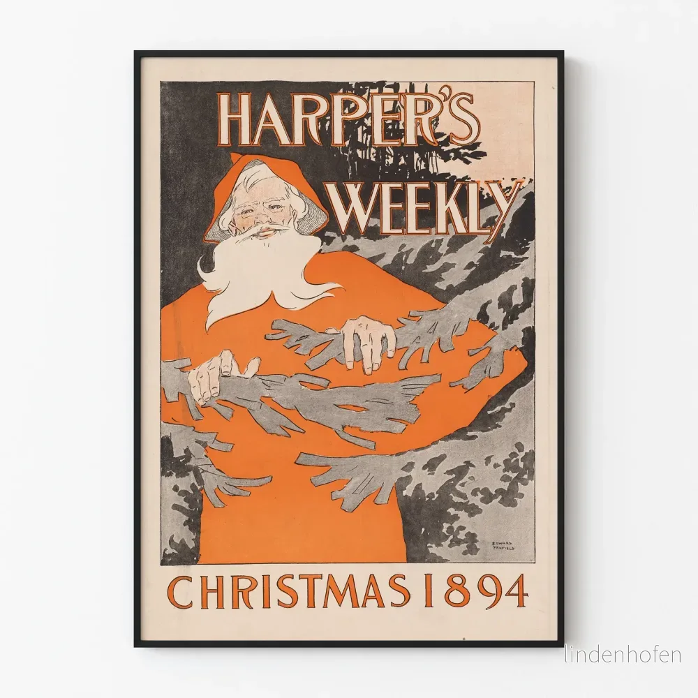 Vintageposter Harper's Weekly Jul 1894