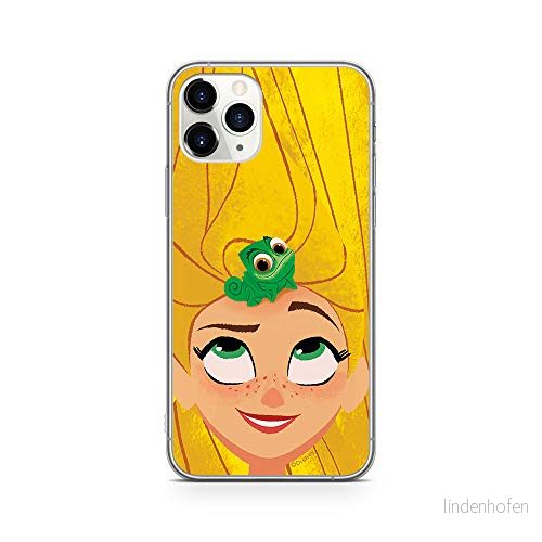 ERT GROUP mobiltelefonfodral för Apple Iphone 11 PRO MAX originalt och officiellt licensierat Disney mönster Rapunzel and Pascal 001, fodral tillverkad av TPU plast 5902980823158